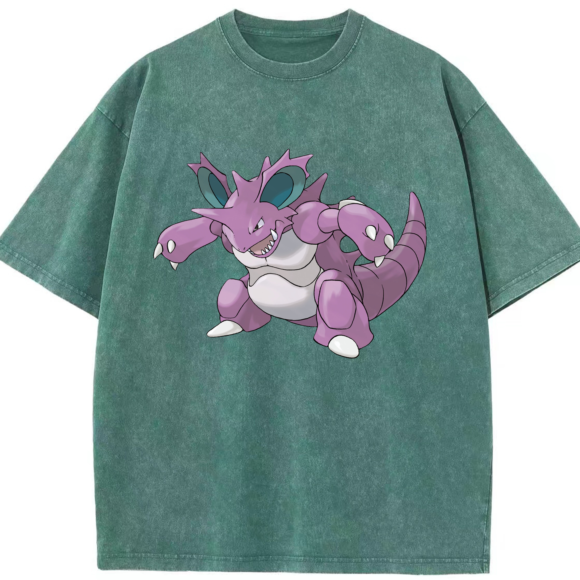 （画像用） ポケットモンスター Pokémon 綿100% ヴィンテージ風 半袖Tシャツ（フロントプリント）